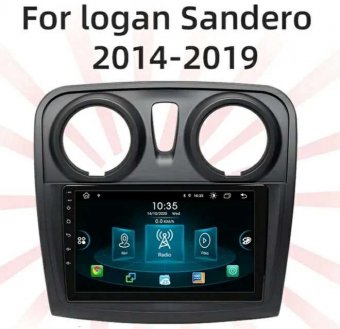 Navigatie Android dedicata Dacia Logan/Sandero 2014-2019 (1Gb Ram+16 Gb Rom)