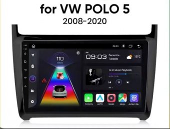 Navigatie Android dedicata VW Polo 5 (2008-2020) 1Gb Ram + 32Gb Rom
