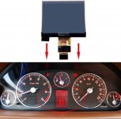 Display LCD pt. ceasuri de Peugeot 407, 407 coupe, 407 SW, (2005-2010)