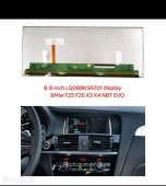 Ecran LCD 8,8 inci pt Navigatie OEM BMW X3,X4 F25 F26 (2009-2018) - COD LQ088K5RZ01