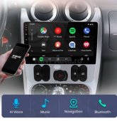 Navigatie Android dedicata Dacia Logan/Sandero (2009-2013) 4G Ram+64G Rom Carplay