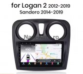 Navigatie Android dedicata Dacia Logan/Sandero (2014-2019)  1G Ram+32G Rom