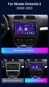 Navigatie Android dedicata SKODA Octavia 2 (2008-2013) 1G Ram+32G Rom Carplay