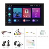 Navigatie android universala 2DIN ecran touch cu diagonala 7